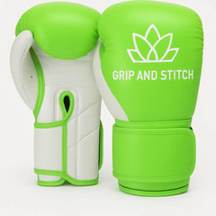 Premium Green Boxing Gloves for Training & Sparring – Pro Punch Mitts for Men & Women