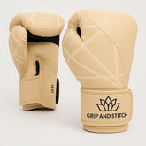Light Brown Boxing Gloves – Classic Leather Edition