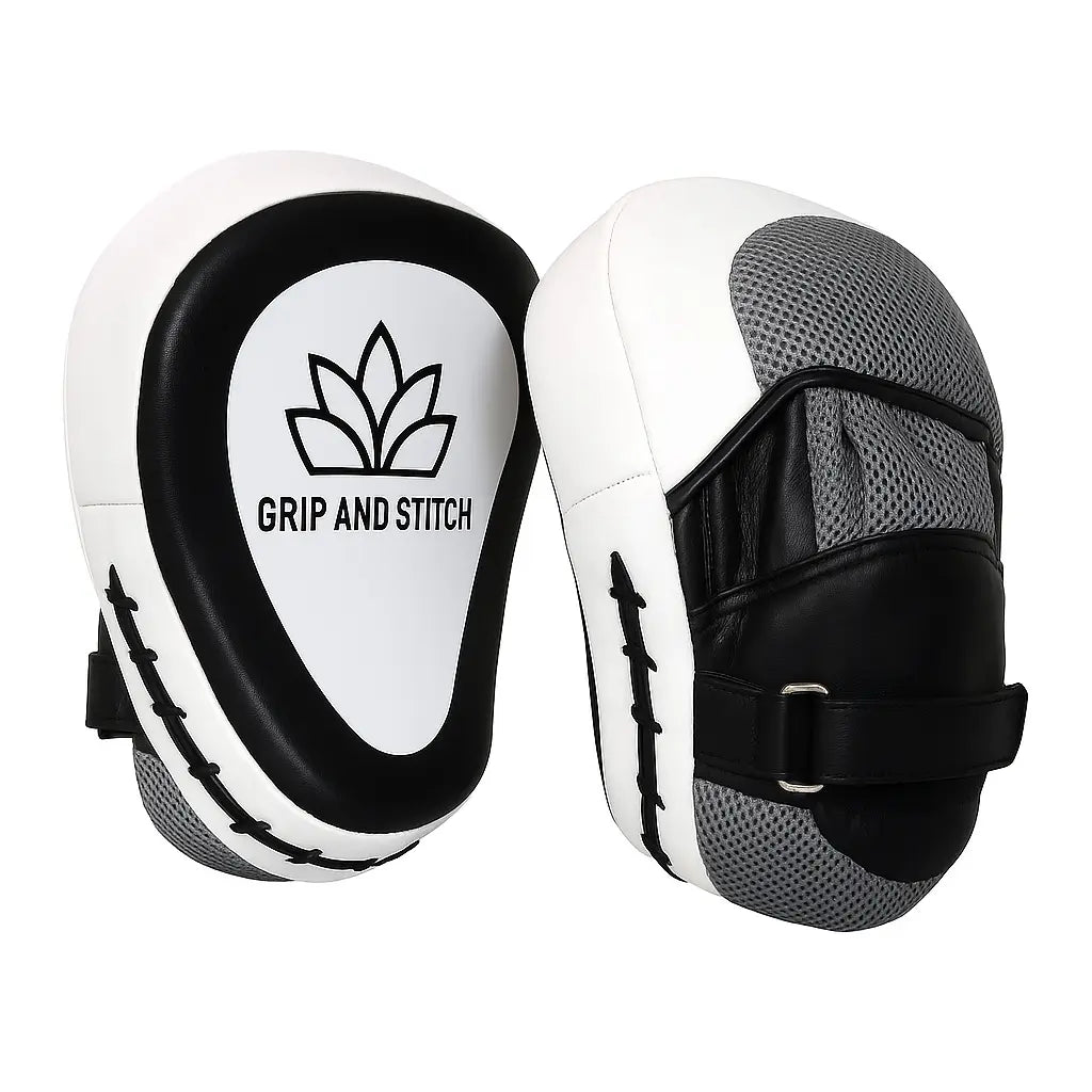 White & Black Focus Pads – Premium Training Gear
