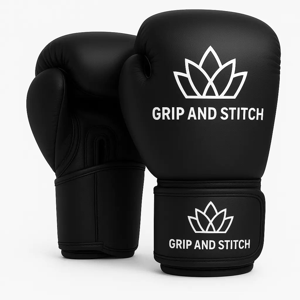 Black Velcro Boxing Gloves | Heavy Bag, Sparring & Training Gloves